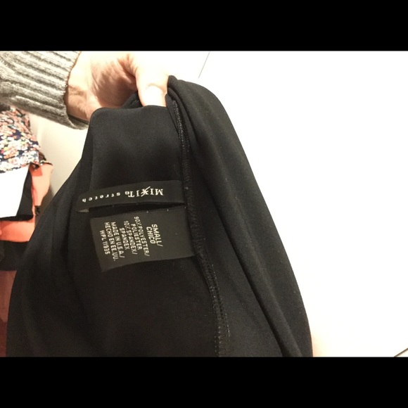 Black Stretch Skirt - Picture 3 of 3